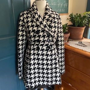 Candie’s Large Houndstooth Peacoat